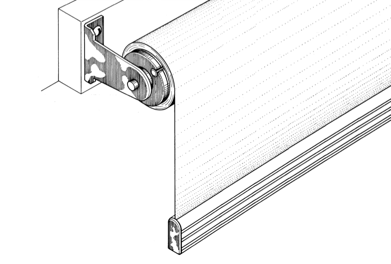 Briner Alu-Rollstoren